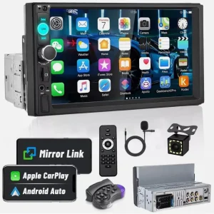 Quality 7 inch Single 1Din Touch Screen Car Stereo Radio